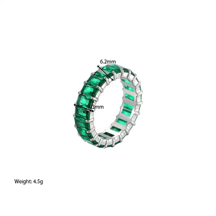 Silver/Green / 6