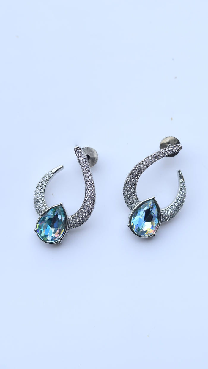 Fionola Swarovski Look A like AD Earrings