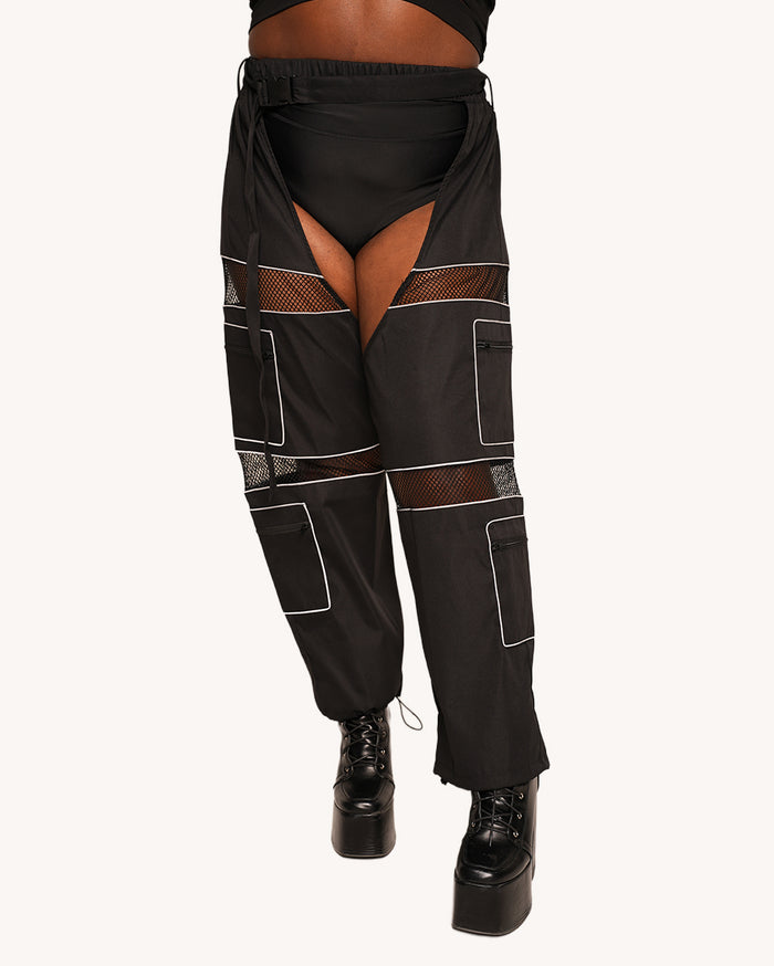 Flash Point Silver Reflective Chaps