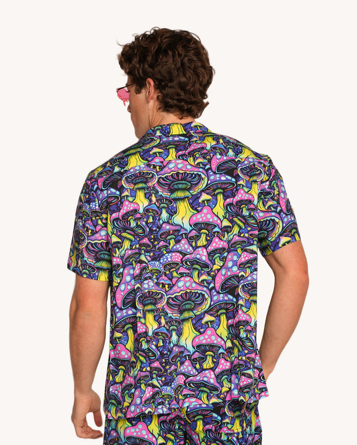 Glowshroom Camp Shirt