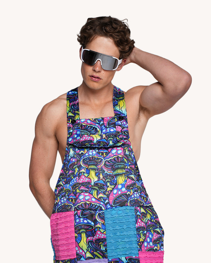 Glowshroom Overalls-Men