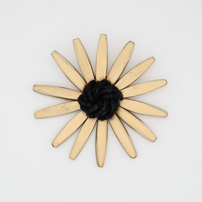Gold Amaya Brooch - Sylca Designs - Chunky Jewelry