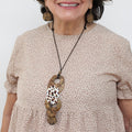 Gold Apoline Statement Pendant - Sylca Designs - Chunky Jewelry