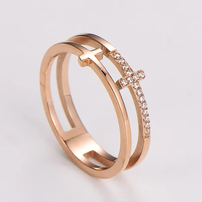 Grace Cross Ring | Pre-Order