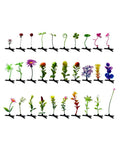 Groovy Garden Leaf & Flower Sprouts 30-pc Set