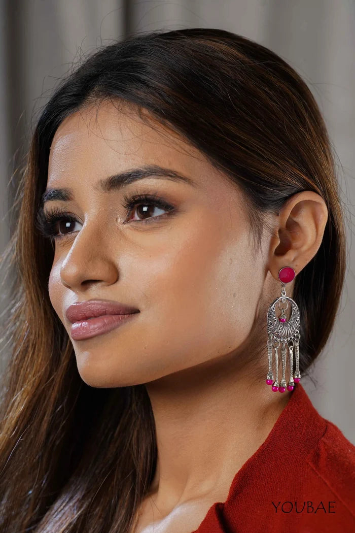 Gulabo Jhallar Earrings