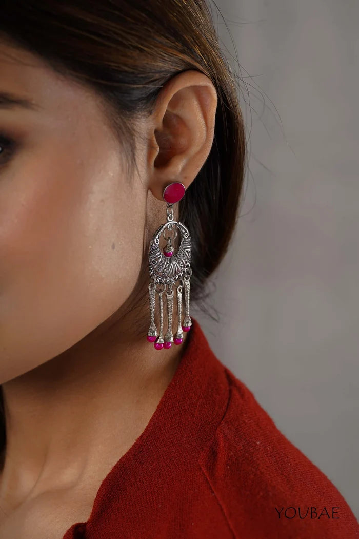 Gulabo Jhallar Earrings