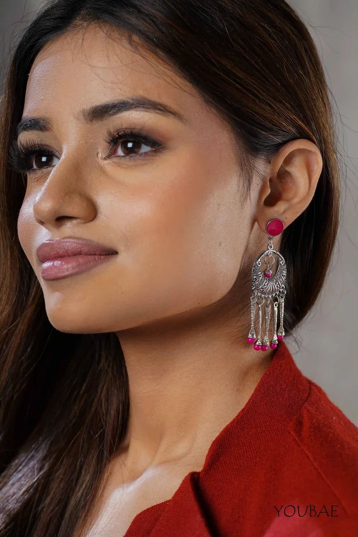 Gulabo Jhallar Earrings