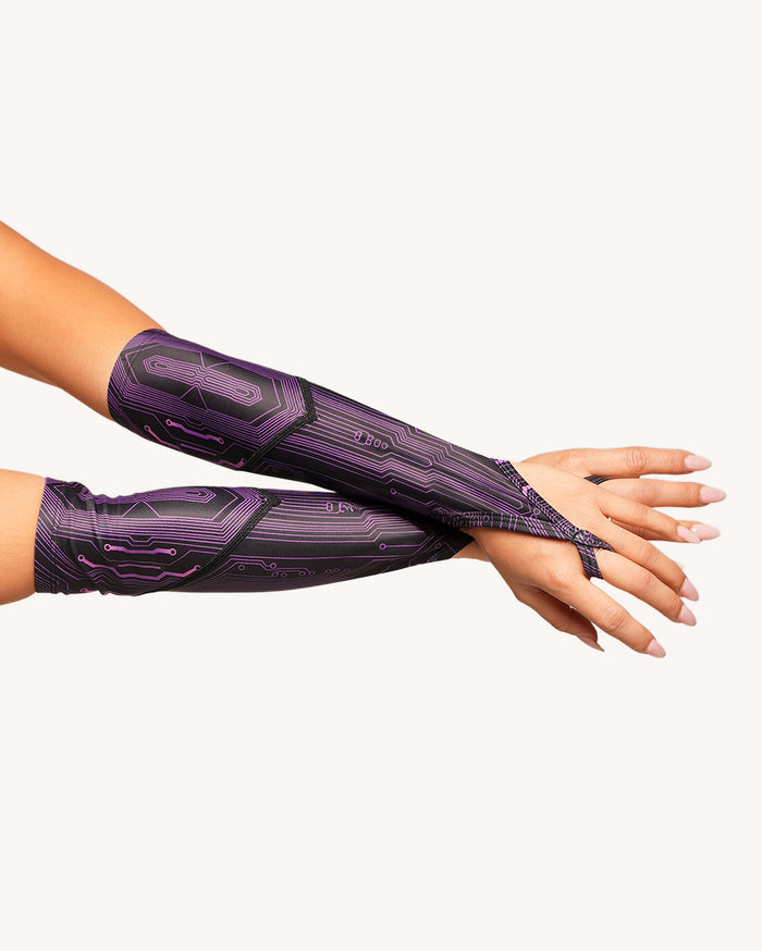 Hack The System Dress with Sleeves