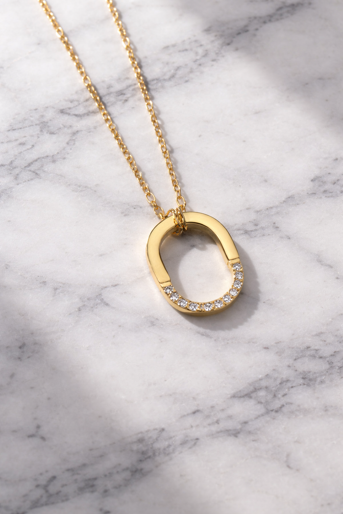 Halston Mini Pendant Necklace