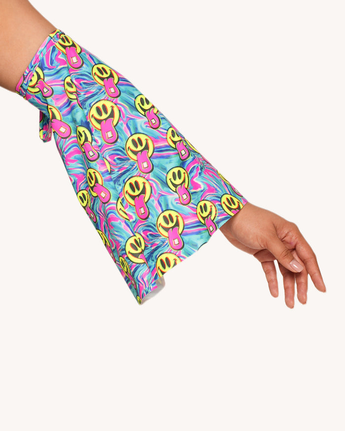 Happy Hour Halter Top with Sleeves