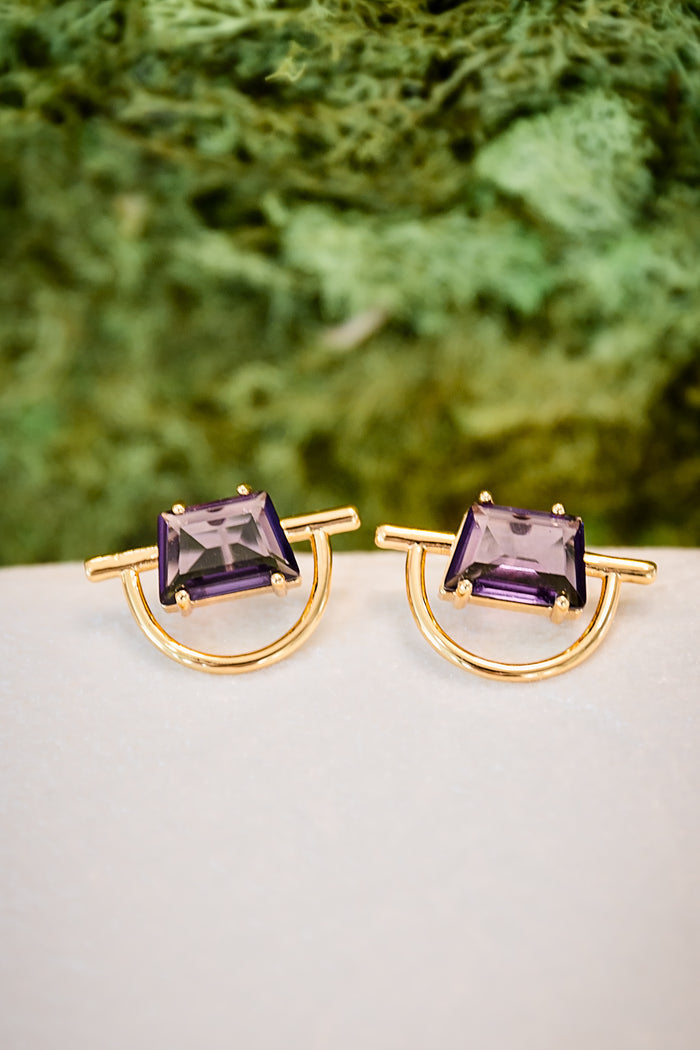 Helene Art Deco Studs | FINAL SALE