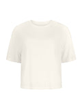 White t-shirt on a white background