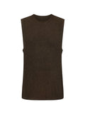 Hemp / Bamboo Men's Tank Singlet - Cocoa