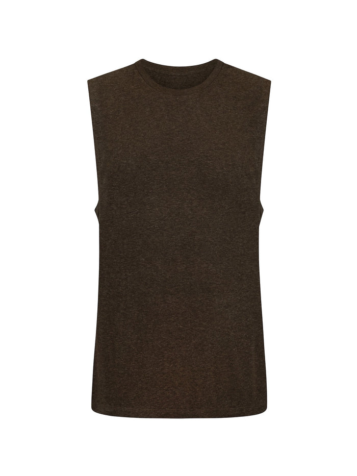 Hemp / Bamboo Men's Tank Singlet - Cocoa