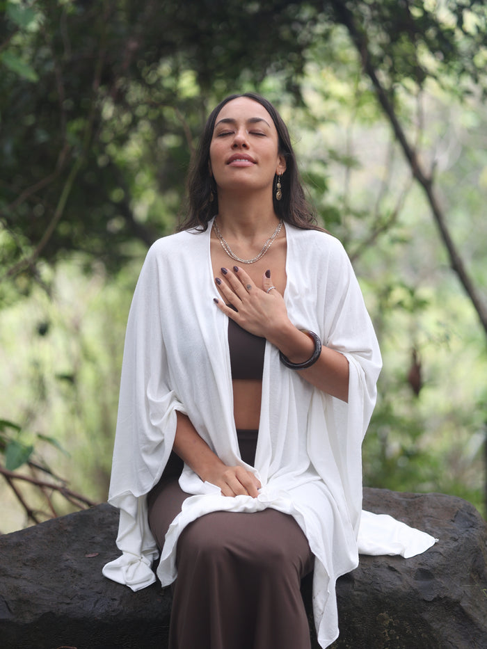 Hemp / Bamboo Nourishing Wrap - Cream