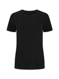 Hemp / Bamboo Relaxed Crew Tee - Black