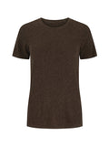Hemp / Bamboo Relaxed Crew Tee - Cocoa