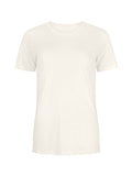 White t-shirt on a white background