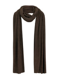 Hemp / Bamboo Scarf Large - Cocoa