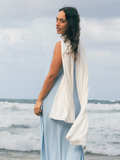 Hemp / Bamboo Scarf Large - Cream