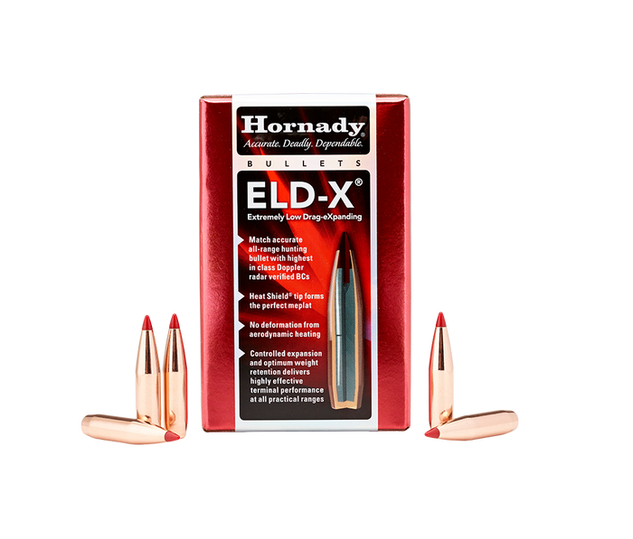Hornady .257 Diameter 110 Grain Polymer Tip ELD-X 100 Count Bullets
