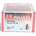 Hornady .451 Diameter230 Grain Full Metal Jacket Bullets