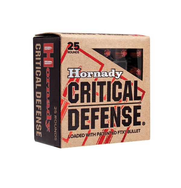 Hornady Ammunition 9mm Luger 115 Grain FTX Polymer Tipped 25 Count