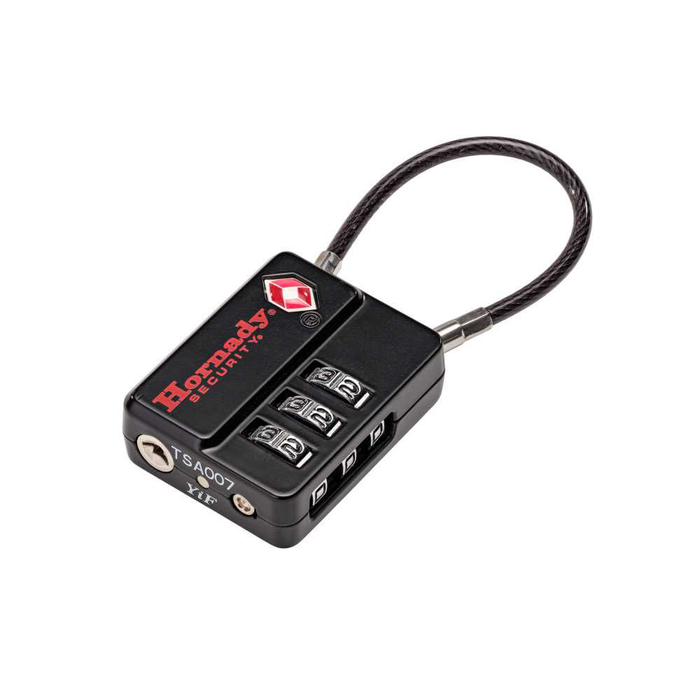 Hornady Flex Micro TSA Approved Combination Lock Black