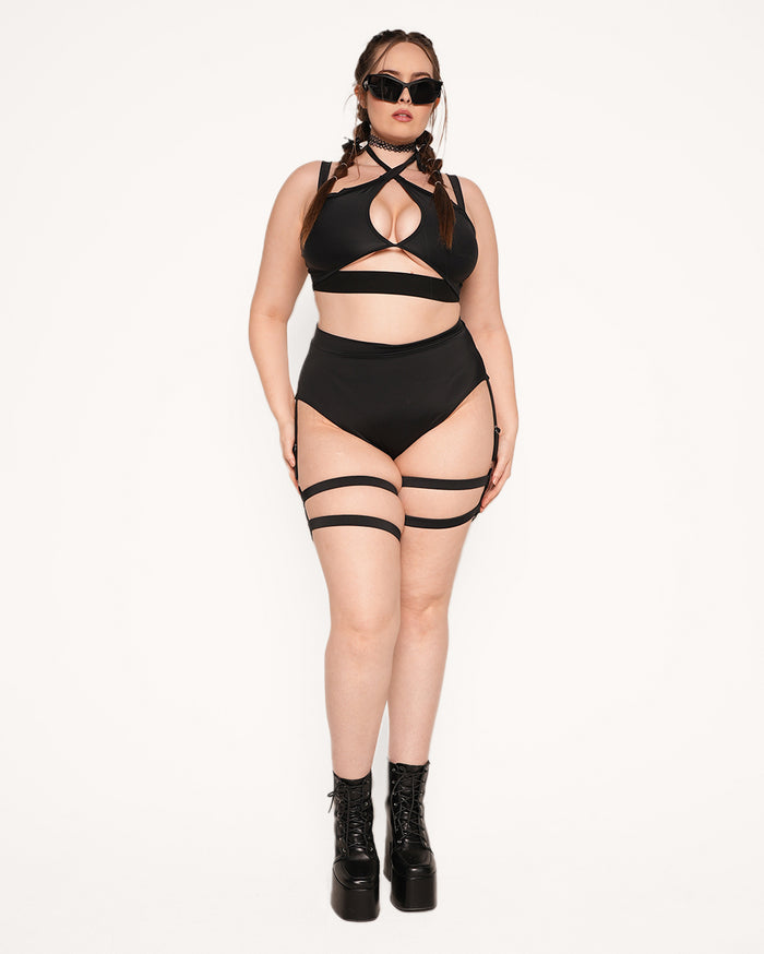 I Don't Play Shorts with Leg Harness
