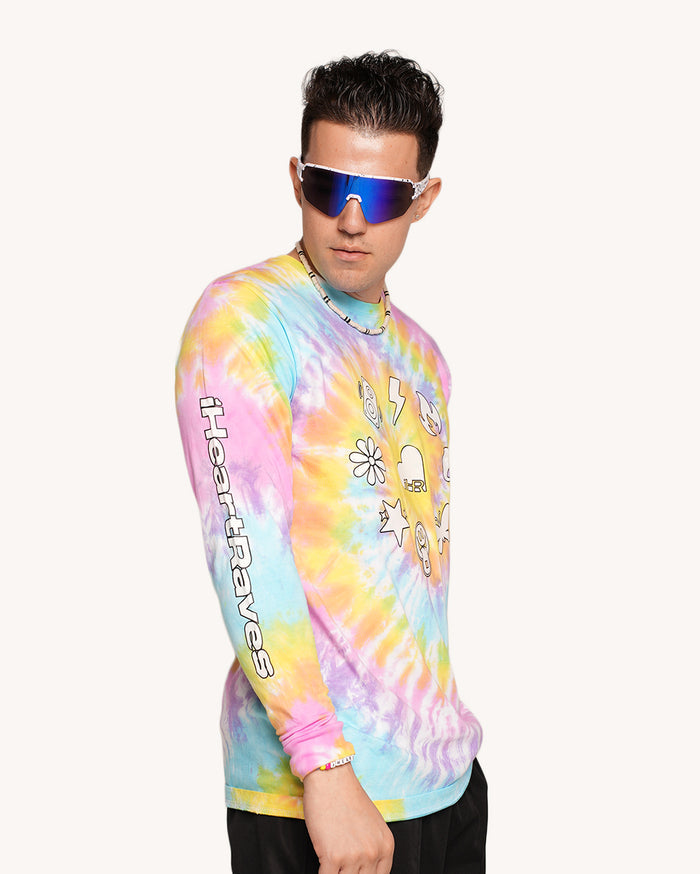 iHeartRaves Lineup Long Sleeve-Men