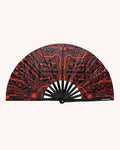 Infinite Matrix Hand Fan