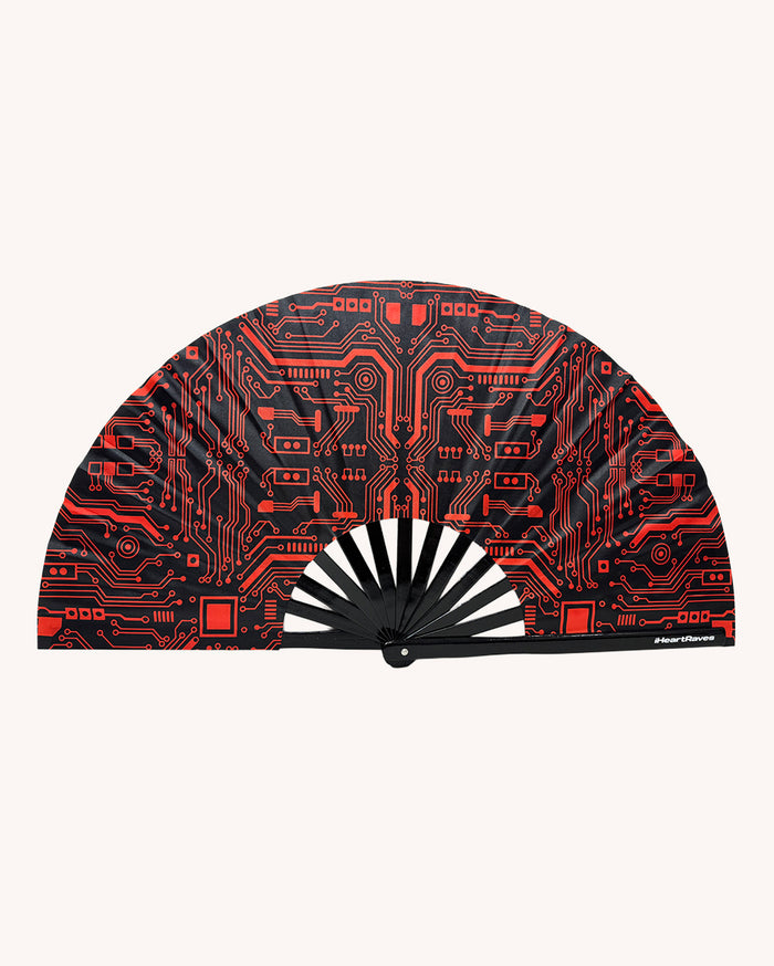 Infinite Matrix Hand Fan