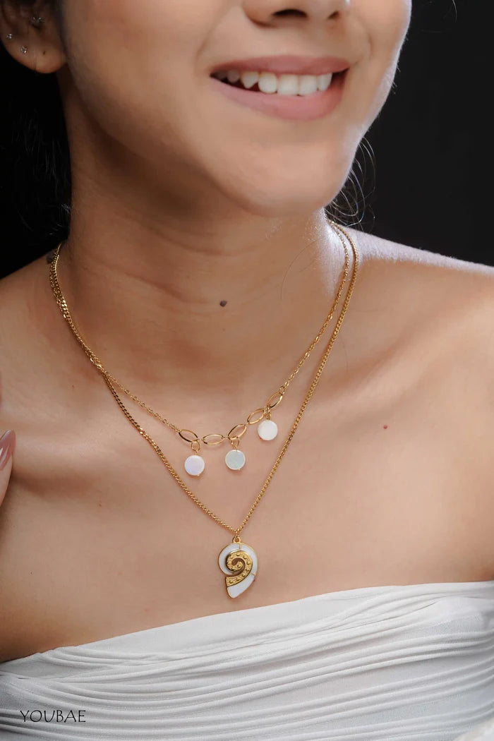 Janya Layered Anti Tarnish Neckpiece