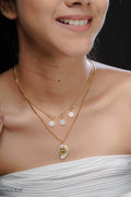 Janya Layered Anti Tarnish Neckpiece