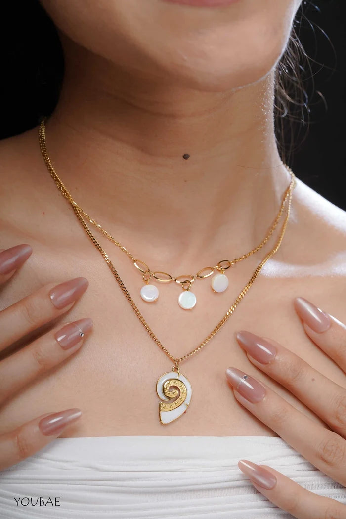Janya Layered Anti Tarnish Neckpiece