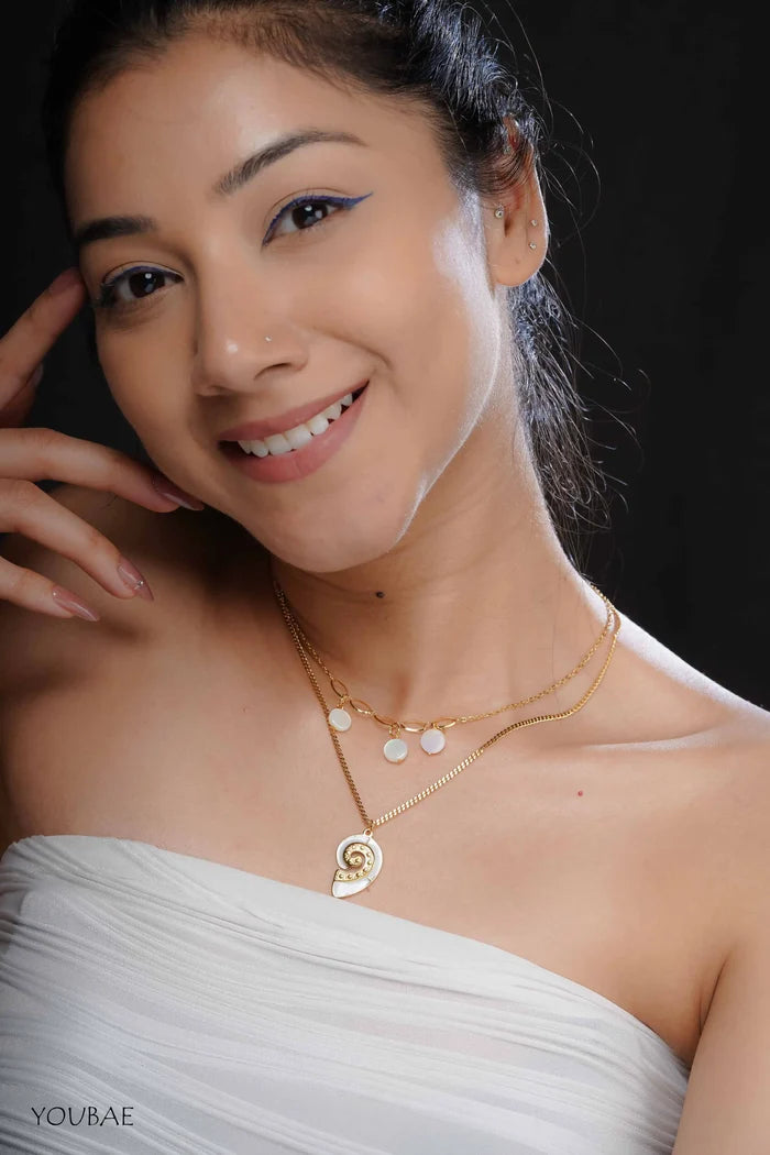 Janya Layered Anti Tarnish Neckpiece