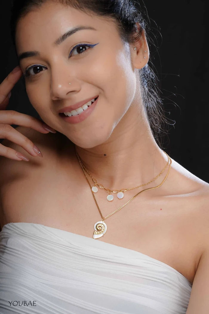 Janya Layered Anti Tarnish Neckpiece