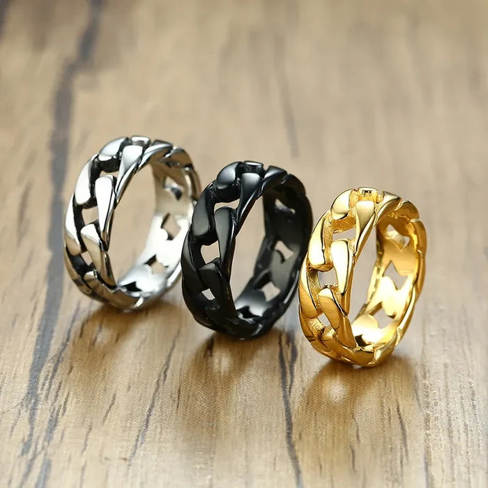 Jermaine Chain Link Ring | Pre-Order