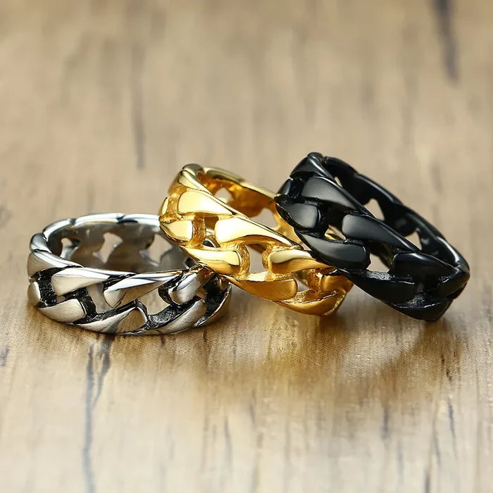 Jermaine Chain Link Ring | Pre-Order