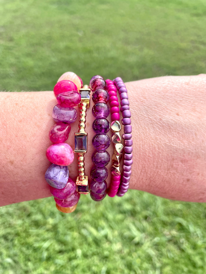 Josie Agate Stone Bracelet