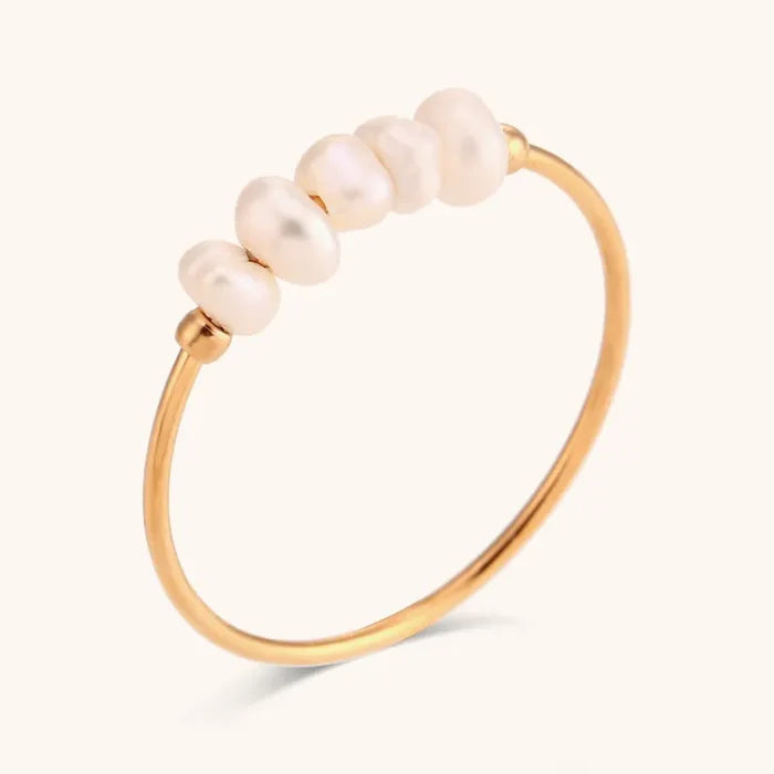 Kaia Delicate Pearl Ring