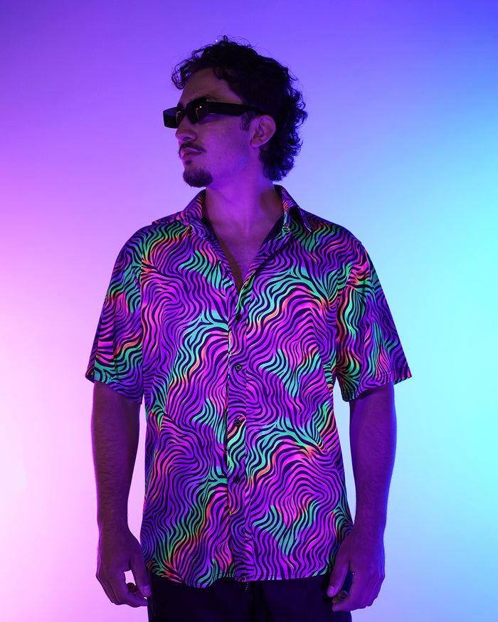 Kaleido Swirl Camp Shirt
