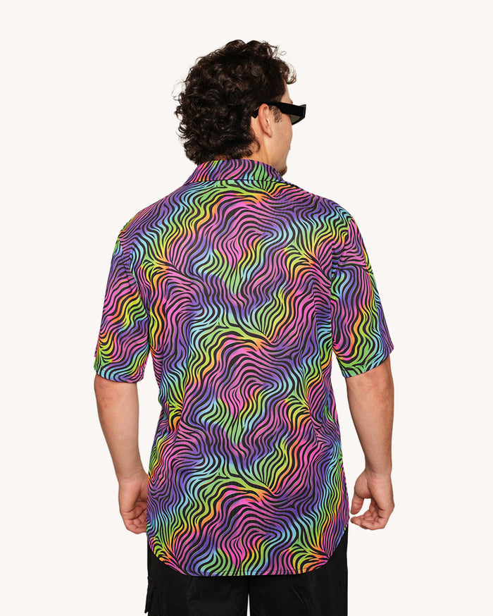Kaleido Swirl Camp Shirt