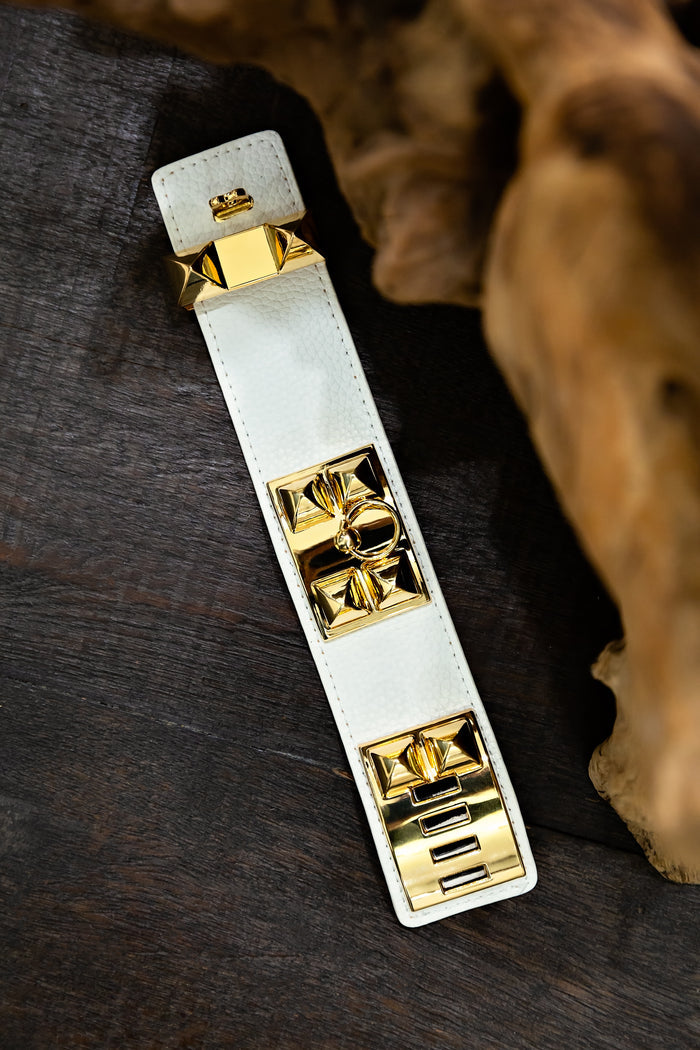 Katerina Leather Cuff Bracelet