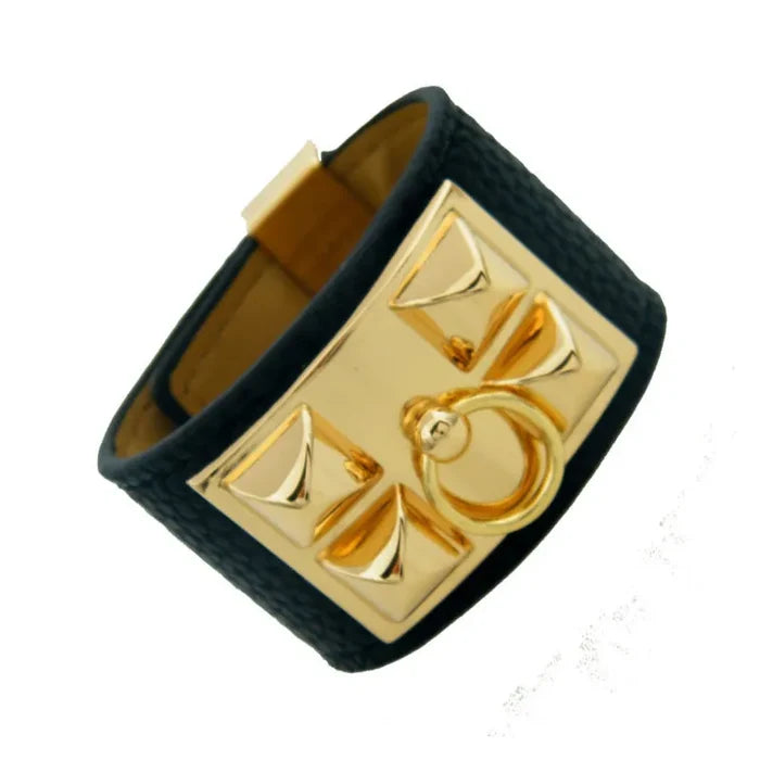 Katerina Leather Cuff Bracelet