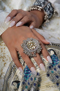 Kavikala Free Sized - Adjustable, Bohemian Oxidised Ring