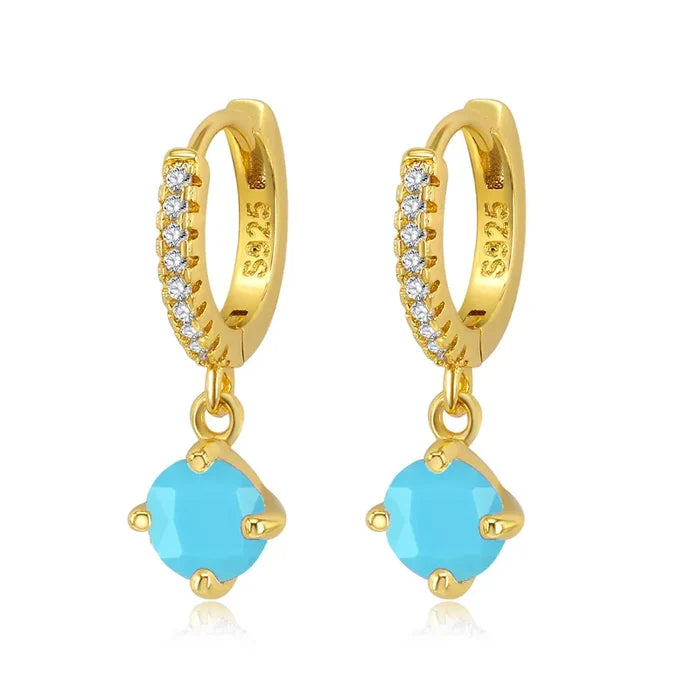 Kelsey Stone Drop Earrings