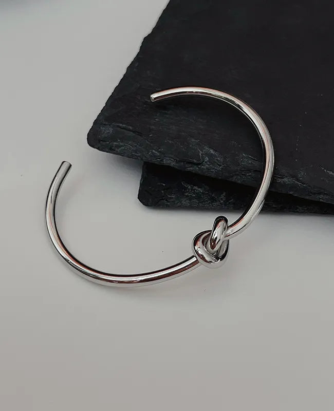 Knotted Cuff Bracelet