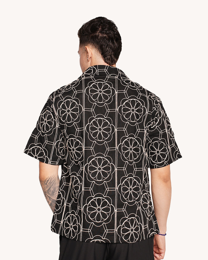 LA Nights Men's Camp Shirt
